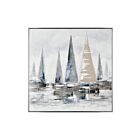 ELK Home S0016-8151 Neutral Weekend on the Lake Wall Art