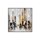 ELK Home S0016-8162 Neutral Symphony Cityscape Wall Art
