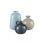 ELK Home S0017-10031-S3 Blue Andra Vases - Set of 3