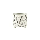 ELK Home S0017-9728 White Melton Planter - Small