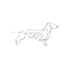 ELK Home S0036-8123 Black Duke Dimensional Wall Art - Home