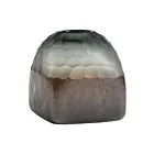 ELK Home S0047-8068 Smoke Gray Oreja Vase - Small