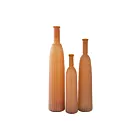 ELK Home S0807-8759-S3 Orange Georgia Vases - Set of 3