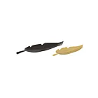 ELK Home S0807-9790-S2 Bronze Ennis Leaf Trays - Set of 2
