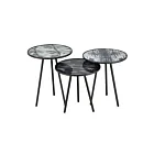 ELK Home S0895-9394-S3 Navy Gregg Accent Tables - Set of 3