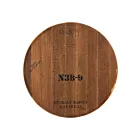 ELK Home SUSAN001 Natural WB Wine Cask Lazy Susan