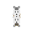 Enerlites 61580-W Residential Grade 15A Self-Grounding Duplex Receptacle