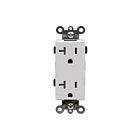 Enerlites 62060-TR-W Commercial Grade 20A Decorator Tamper Resistant Receptacle