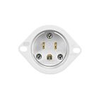 Enerlites 66203-W Straight Blade Flanged Inlet