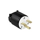 Enerlites 66220-BK Straight Blade Plug