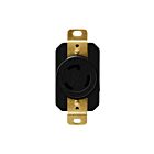 Enerlites 66410-BK Industrial Grade Locking Receptacle