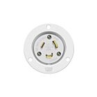 Enerlites 66413-W Locking Flanged Inlet
