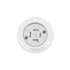 Enerlites 66903-W Locking Flanged Inlet