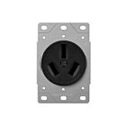 Enerlites 67500-BK Industrial Grade Flush Mount Receptacle