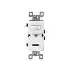 Enerlites 82150L-W Combination 15A Switch/Pilot Light