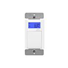Enerlites HET01-W 7-Day Digital In-Wall Programmable Timer Switch
