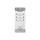 Enerlites HET06-R-W 7-Button Preset Countdown Timer Switch