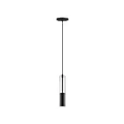 ET2 Lighting E11000-24BK Torch 1-Light 7W Black Pendant