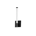 ET2 Lighting Cortex E11060-144BK 10W Black LED Outdoor Wall Sconce