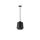 ET2 Lighting E11390-BKGLD Phoenix 1-Light 9W Black/Gold Pendant