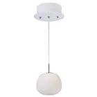 ET2 Lighting E21120-11WT Puffs 1-Light 4.8W White Pendant