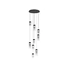 ET2 Lighting E21189-142GM Highball 9-Lights 72W Gunmetal Pendant