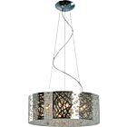 ET2 Lighting E21308-10PC Inca 9-Lights Polished Chrome Pendant