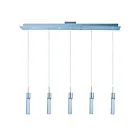 ET2 Lighting E22774-91PC Fizz IV 5-Lights 37.5W Polished Chrome Pendant