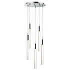ET2 Lighting E22875-91PC Big Fizz 5-Lights 40W Polished Chrome Pendant
