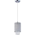 ET2 Lighting E23140-10PC Spiral 1-Light 4W Polished Chrome Pendant