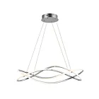 ET2 Lighting E24136-PC Coaster 1-Light 48W Polished Chrome Pendant