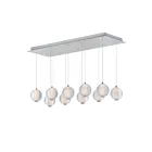 ET2 Lighting E24648-144PC Rhythm 10-Lights 50W Polished Chrome Pendant