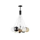 ET2 Lighting E25089-148BK Burst 12-Lights 21.6W Black Pendant