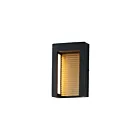 ET2 Lighting Alcove E30102-BKGLD 18W Outdoor Wall Mount