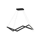 ET2 Lighting E30576-BK Stealth 1-Light 50W Black Pendant