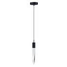 ET2 Lighting E31241-20BK Quartz 1-Light 6W Black Pendant