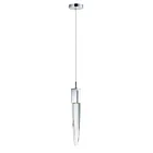 ET2 Lighting E31241-20PC Quartz 1-Light 6W Polished Chrome Pendant
