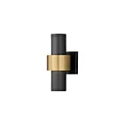 ET2 Lighting Reveal Outdoor E34754-BKGLD 18W Outdoor Wall Mount