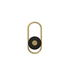 ET2 Lighting Gravity E42102-BKGLD 11W Outdoor Wall Mount