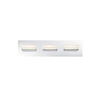 Eurofase Lighting Olson 28020-011 Chrome 3-Lights 15W LED Bathbar