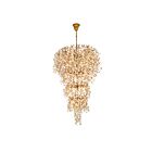 Eurofase Lighting 29062-010 CAMPOBASSO 1320W Antique Gold Round Chandelier