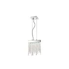 Eurofase Lighting ROSSI 30004-016 10W Chrome Rectangular Pendant