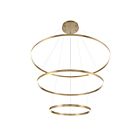 Eurofase 31474-038 3-Lights Gold 165W Chandeliers