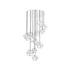 Eurofase Lighting 35904-014 NORWAY 65W Chrome Round Chandelier