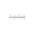 Eurofase Lighting Netto 35958-017 Chrome 16W Vanity Light