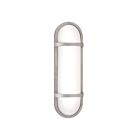 Eurofase Lighting 35989-011 Osler 18W Textured Silver Large Outdoor Wall Sconce