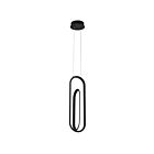 Eurofase Lighting DEMARK 37038-014 28W Matte Black Oval Pendant