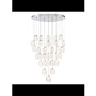 Eurofase PAGET 37193-020 31-Lights Chrome 155W LED Chandelier