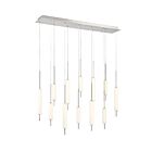 Eurofase CUMBERLAND 37236-042 120W Satin Nickel Linear Chandelier