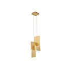 Eurofase Lighting COBURG 37347-017 29W Anodized Gold Small Pendant